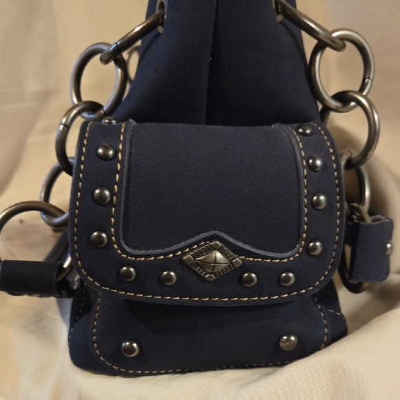 Montana West 100% Leather Texas Star Shoulder Bag - Picture 11 of 16